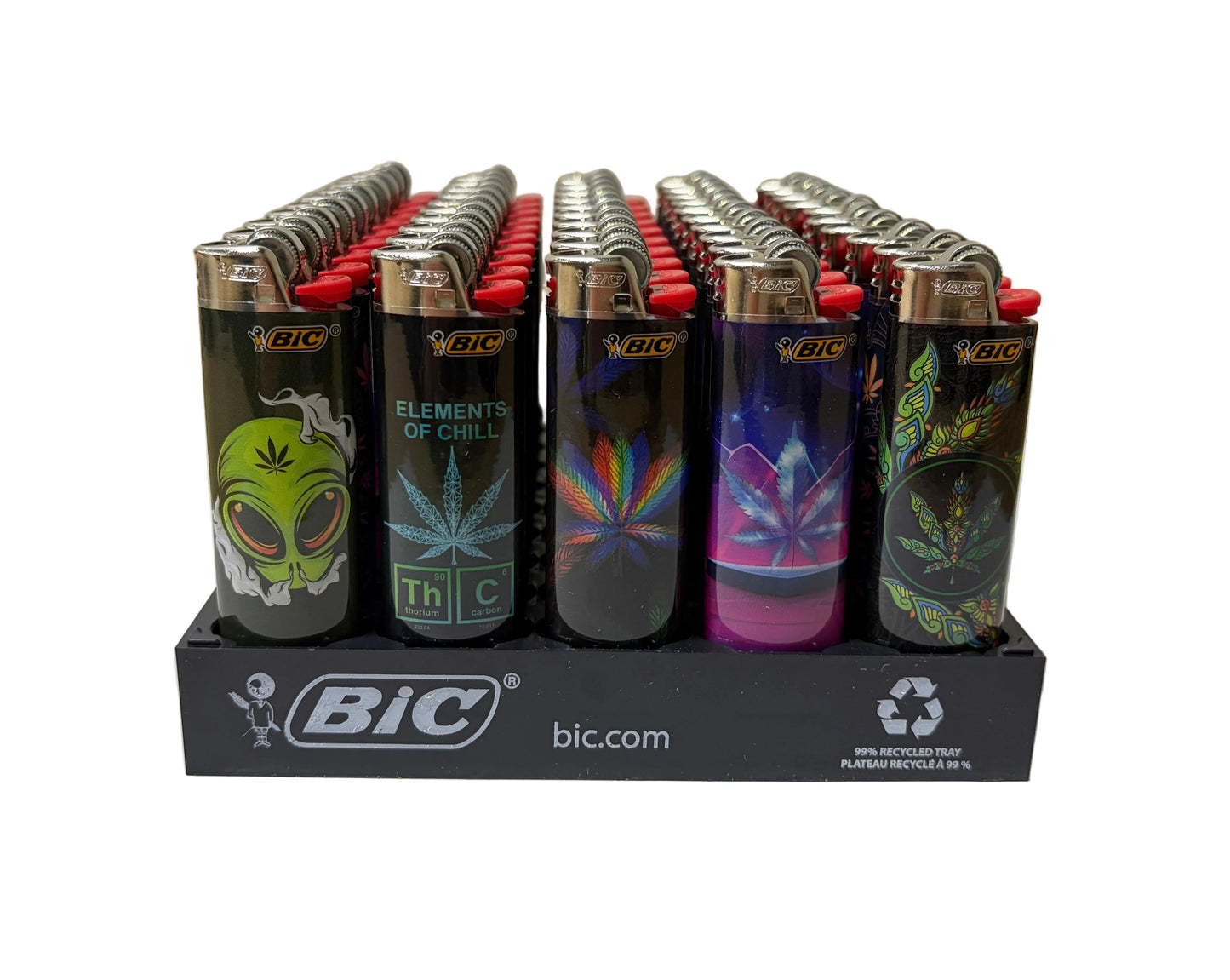 Bic High Standard Lighters 50ct