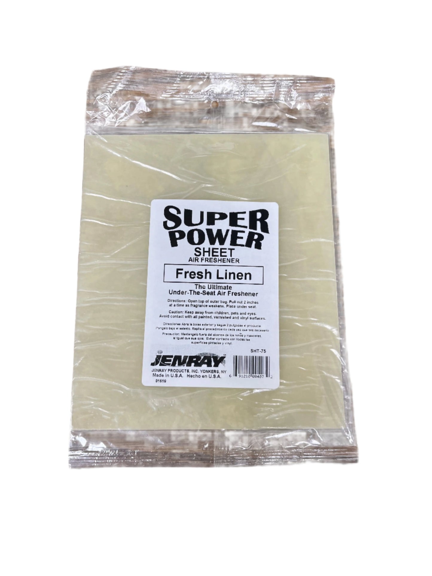 Super Power Sheet Air Freshener 12/bx