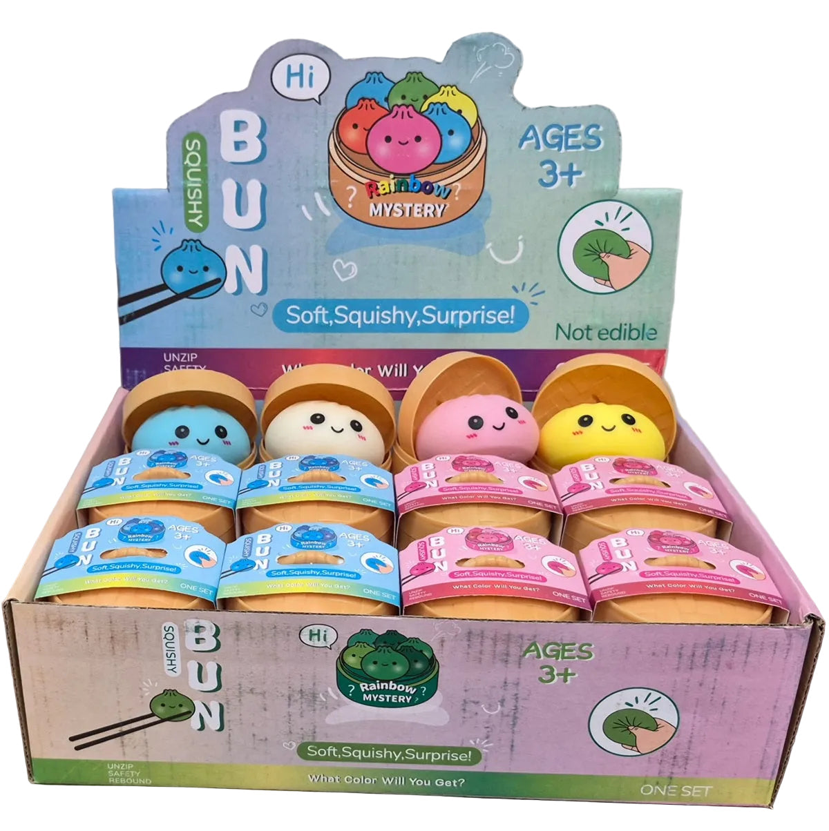 Squishy MINI Dumpling Toy 24/display