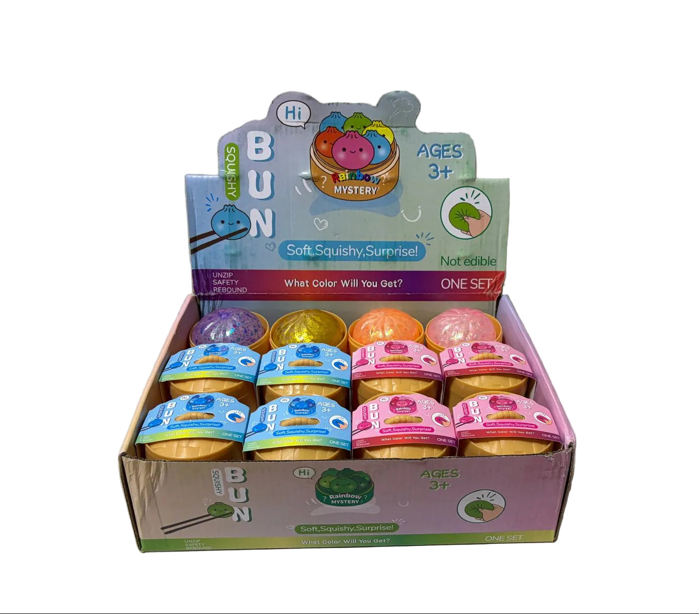 Squishy MINI Orbeez Dumpling Toy 24/display
