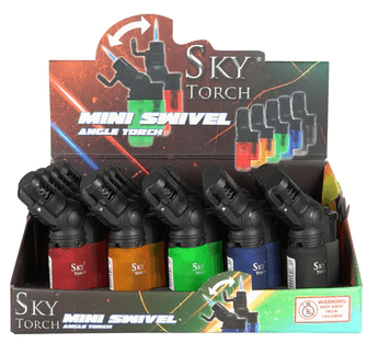 Sky Mini Angle Swivel Torch Lighter 20/bx