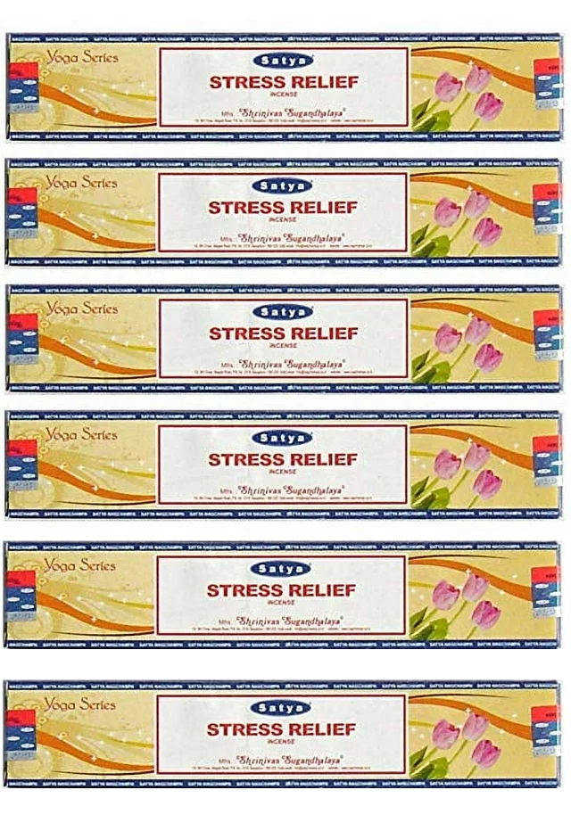 Nag Satya Incense Stress relief 15g 12/bx