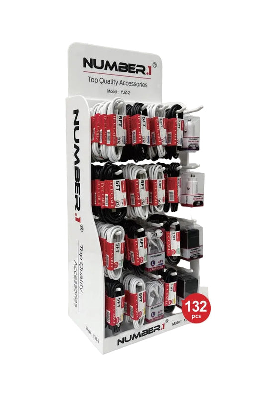 132pc Phone Accessory Display
