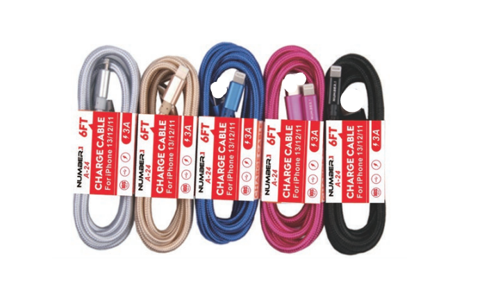 Type C to Lightning Wires 12/bx (Choose Your Size)