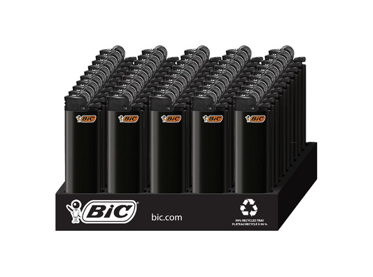 Bic All Black Lighters 50ct