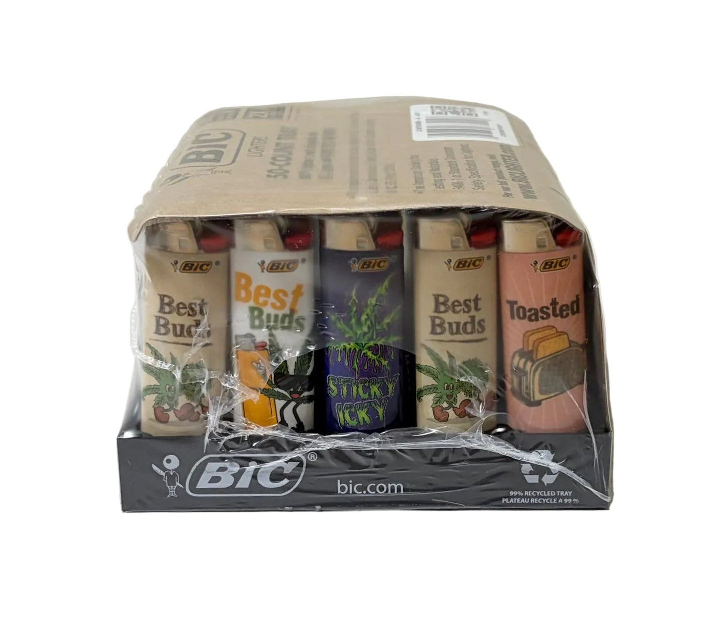 Bic Best Buds Lighters 50ct