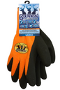 Buckhead Acrylic Orange Glove With Sandy Latex Size Large 12/pk