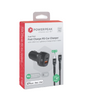Dual Port PD Car Charger w/USB-C to Lighting 4ft Cable