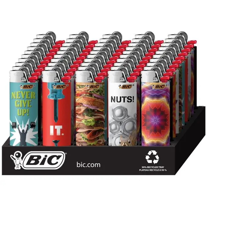 Bic Favorite Lighters Display Tray 50ct