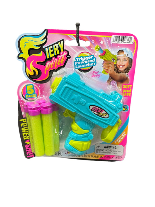 Toy gun with 'Fiery Spirit' 