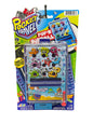 Packaged toy set with colorful characters
