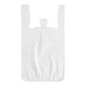 Plastic T-Shirt Small White Bags 1/10 20mic 450 Bags
