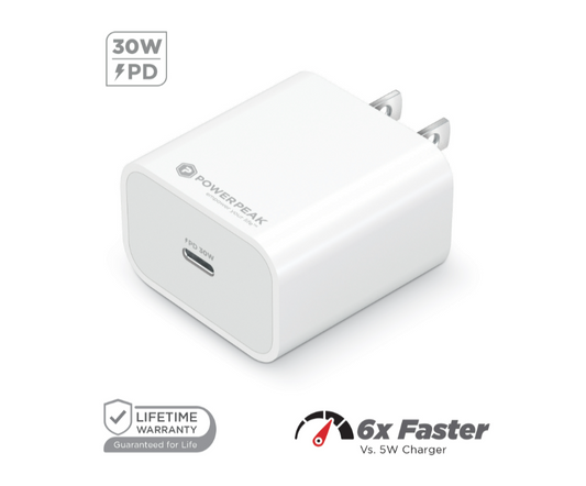 30W High Speed USB C Wall Charger