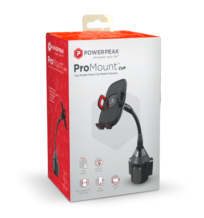 PowerPeak Cup Car Mount