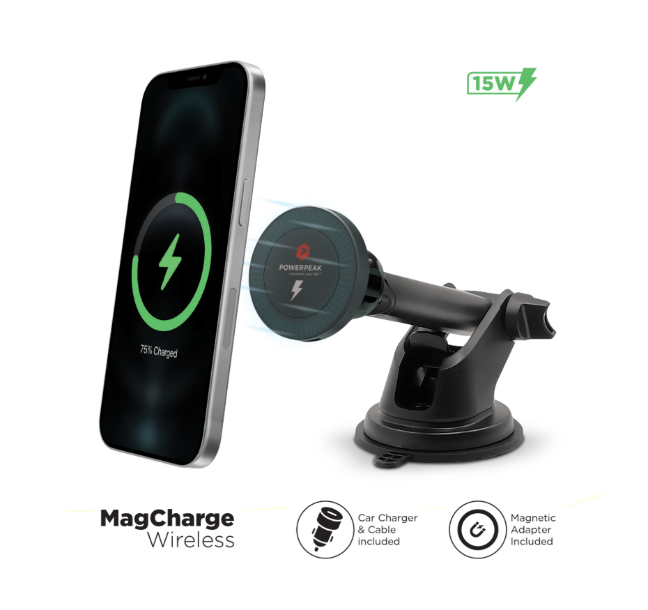 Pro Mount-Dash For Magsafe 15W Wireless Charging