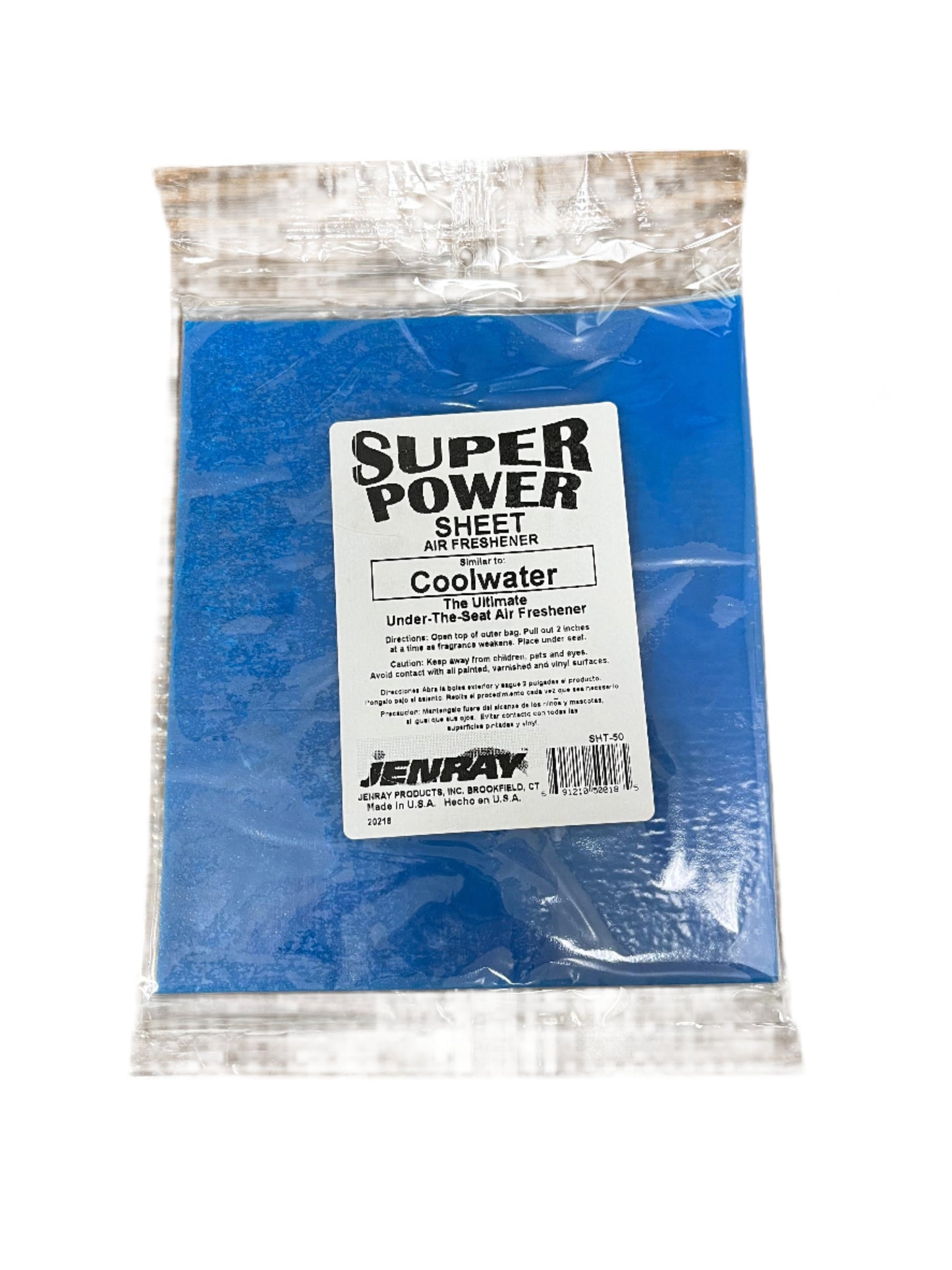 Super Power Sheet Air Freshener 12/bx