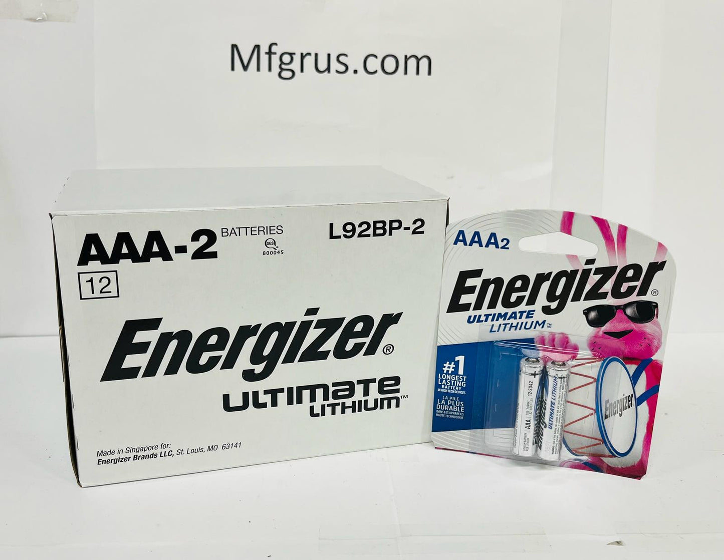 Energizer Lithium AAA 2-Pack