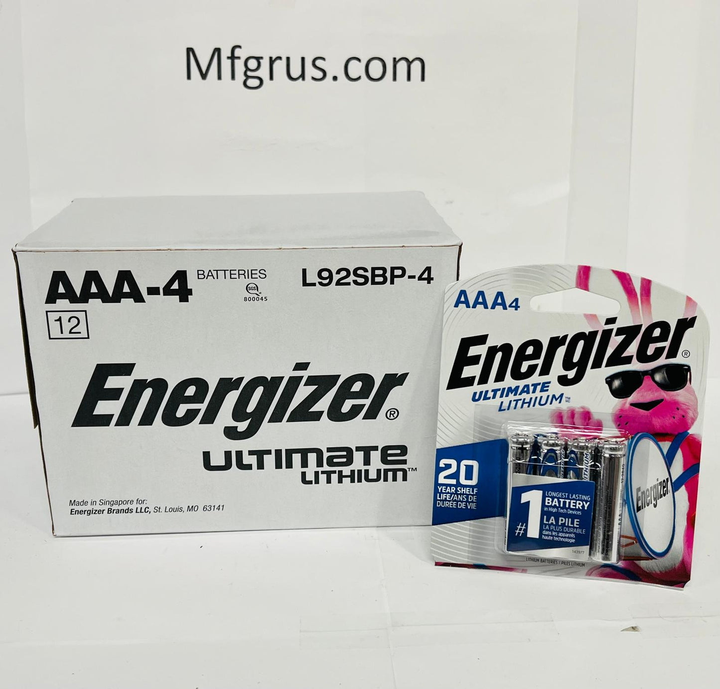 Energizer Lithium AAA 4-Pack