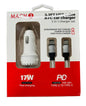TYPE C Mach Car Plug & Cable Set 6/bx