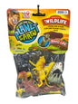 Packaged toy figures of animals 