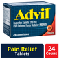 Advil Tablets 24ct Per Bottle 12bx