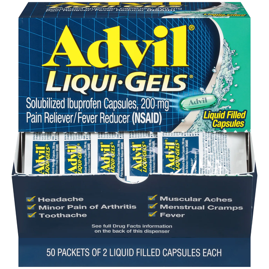 Wholesale Advil Liquid-Gel 50/2pk