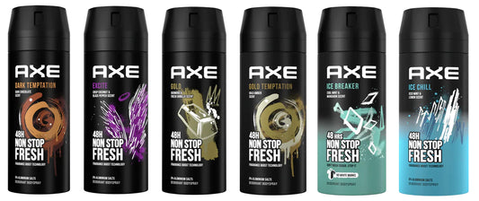 Axe Deodorant 12/bx 150ml (Select Your Scent)