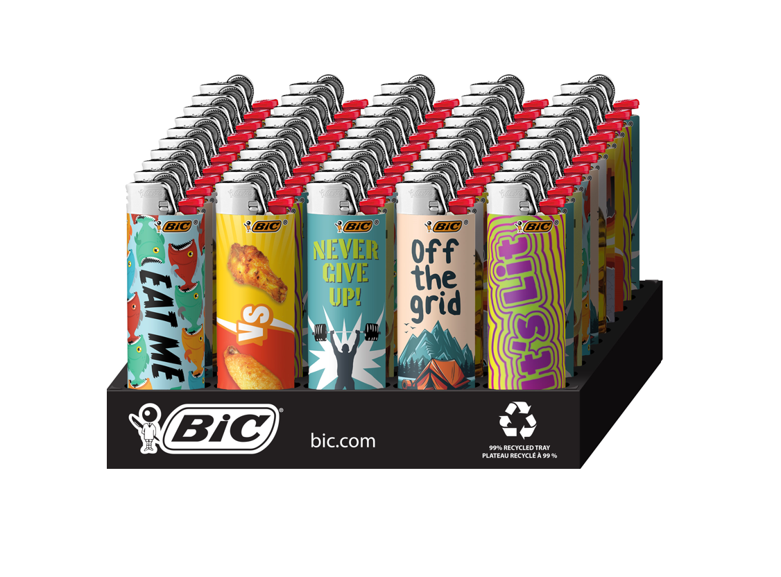 Bic Good Vibes Lighters 50ct