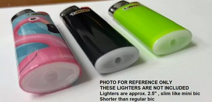 Bic Medium Slim Lighters 50ct Tray