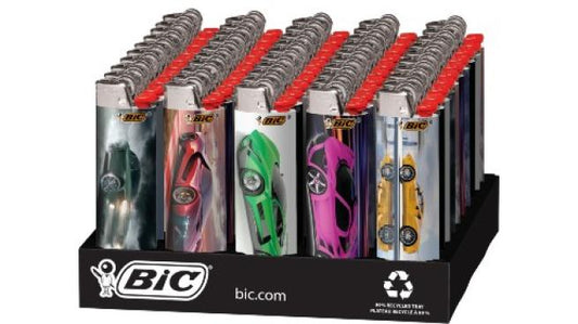 Bic Super car Lighters 50ct