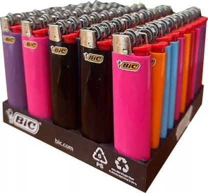 wholesale Bic Medium Slim Lighter 50ct