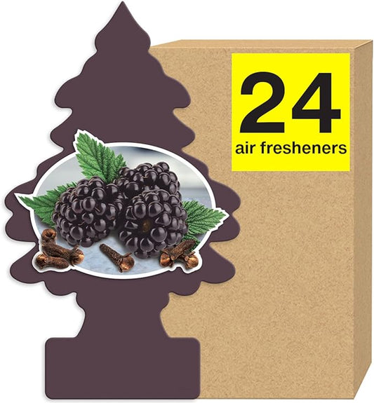 Little Tree Air Freshener Blackberry Clove 24bx