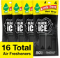 Little Tree Vent Wrap Black Ice 4/bx 16pc