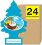 Little Tree Air Freshener  Caribbean Colada 24bx
