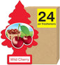 Little Tree Air Freshener Wild Cherry 24bx