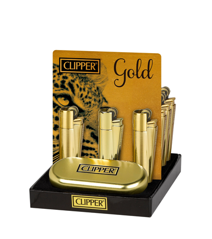 Clipper Metal Gold 12/Tray