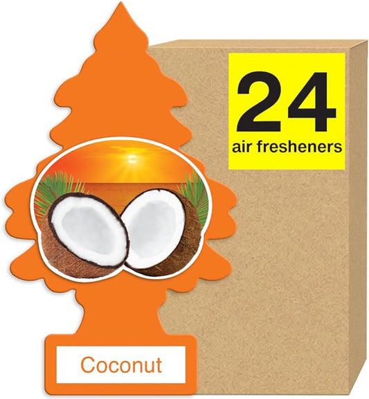 Little Tree Air Freshener Coconut 24bx