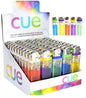 wholesale Cue Color Butane Lighters 50/tray