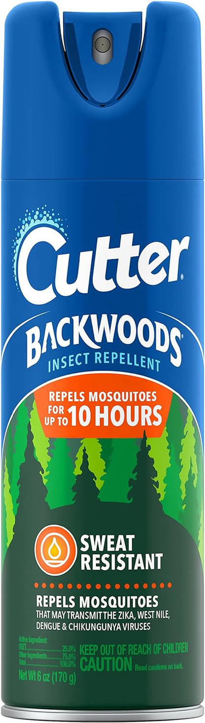 wholesale Cutter Backwoods Insect Repellent 6oz 12bx