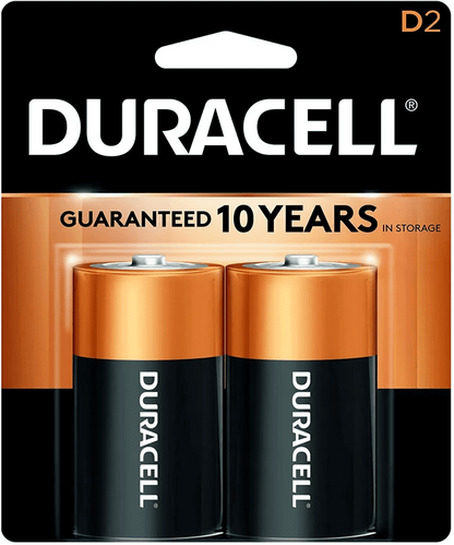 Duracell D 2-Pack 6/cards