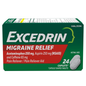 Excedrin Migraine Pain Reliever 24ct per Bottle 12bx
