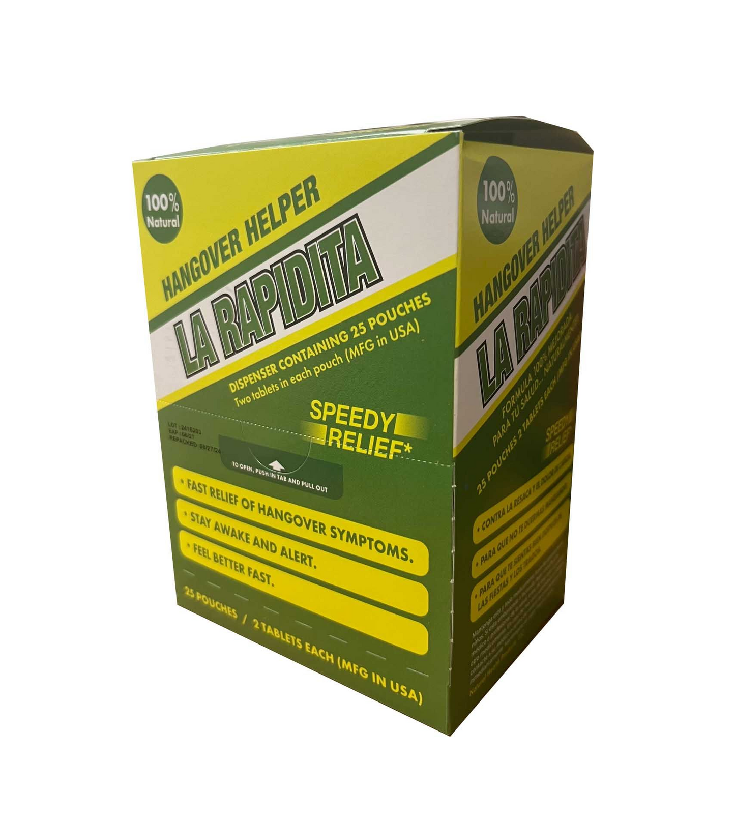 Hangover Helper La Rapidita 25/2pk