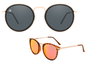 Wholesale Ladies Metal Temple Frame Assorted Sunglasses 12/bx