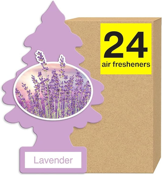 Little Tree Air Freshener Lavender 24bx