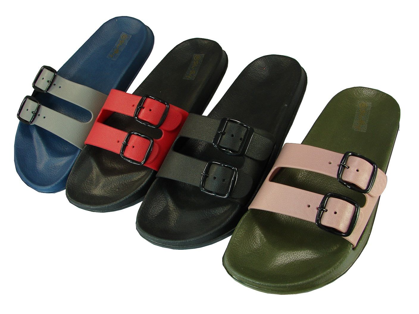 Men's Open Toe Slide Sandals 12/pairs