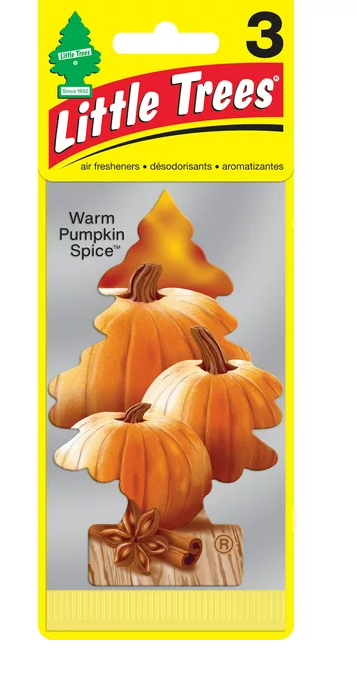 Little Tree 3pk Pumpkin Spice 8bx