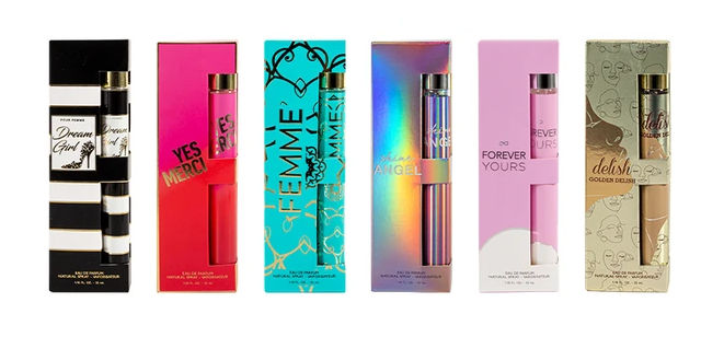 Ladies Perfume Travel Vials 1.18oz/35ml, 48/ct Display