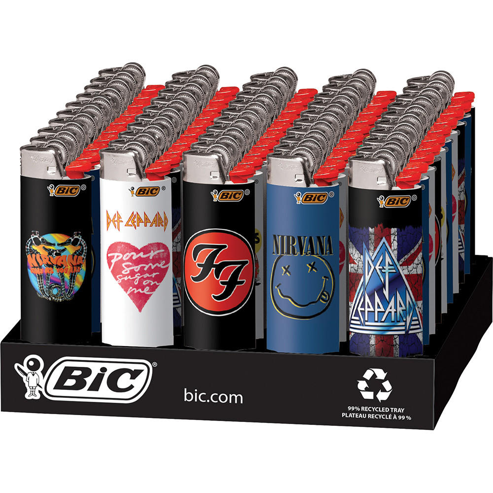 Bic Rock band Lighters 50ct