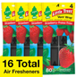 Little Tree Vent Wrap Strawberry 4/bx 16pc