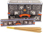 A box of Satya Super Hit incense with individual packets and incense sticks 